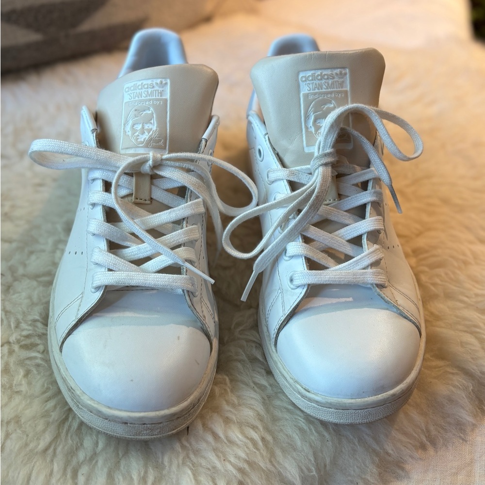 Adidas Stan Smith Lux white/beige W10/M8.5